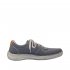 Rieker Men's shoes | Style 03030 Casual Lace-up with zip Blue