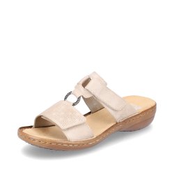 Rieker Women's sandals | Style 60885 Casual Mule Beige