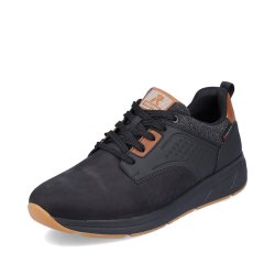 Rieker EVOLUTION Synthetic leather Men's shoes| 07005 Black