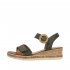 Remonte Women's sandals | Style D3067 Dress Sandal Green Combination