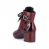 Rieker Synthetic leather Women's Short Boots| 70201 Ankle Boots Red