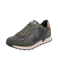 Rieker EVOLUTION Leather Men's shoes | U0305 Green Combination