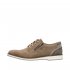 Rieker Men's shoes | Style 12505 Dress Lace-up with zip Brown