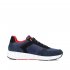 Rieker EVOLUTION Men's shoes | Style 07002 Athletic Lace-up Blue Combination