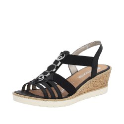 Remonte Women's sandals | Style R6264 Dress Sandal Black