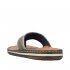 Rieker Men's sandals | Style 21095 Casual Flip Flop Grey Combination