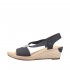 Rieker Women's sandals | Style 624H6 Dress Sandal Blue
