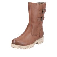 Remonte Leather Women's Mid Height Boots| D0W76 Mid-height Boots Brown