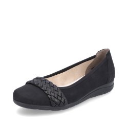 Rieker Women's shoes | Style L9358 Dress Ballerina Black