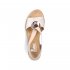 Rieker Women's sandals | Style 624H6 Dress Sandal Beige