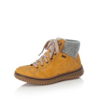 Rieker Synthetic Material Women's short boots| Z4243-01 Ankle Boots Yellow Combination