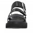 Rieker EVOLUTION Women's sandals | Style W1650 Casual Sandal Black