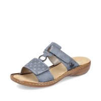 Rieker Women's sandals | Style 60885 Casual Mule Blue