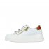 Rieker Women's shoes | Style N5452 Athletic Zipper White