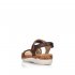 Remonte Women's sandals | Style R6850 Casual Sandal Brown Combination