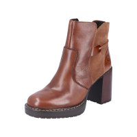 Rieker Leather Women's short boots| Y4157 Ankle Boots Brown
