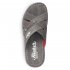 Rieker Men's sandals | Style 25199 Casual Mule Grey