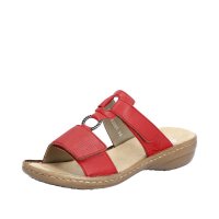 Rieker Women's sandals | Style 60885 Casual Mule Red