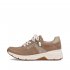Rieker Women's shoes | Style 48133 Athletic Lace-up with zip Beige