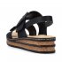 Rieker Women's sandals | Style 62950 Casual Sandal Black