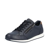 Rieker Men's shoes | Style 11903 Casual Lace-up with zip Blue