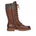 Remonte Suede Leather Women'S' Tall Boots | D9375 Tall Boots Athleisure Boots Brown Combination