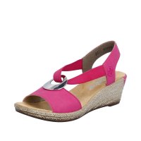 Rieker Women's sandals | Style 624H6 Dress Sandal Pink