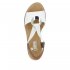 Rieker Women's sandals | Style 624H6 Dress Sandal White Combination