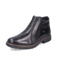 Rieker Leather Men's boots| 33160 Ankle Boots Black