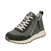 Rieker EVOLUTION Suede Leather Women's mid height boots| W0661 Mid-height Boots Green