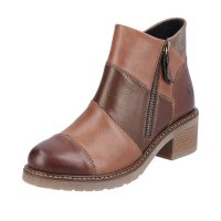 Remonte Leather Women's mid height boots| D1A75 Mid-height Boots Brown