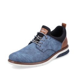 Rieker Men's shoes | Style 14450 Dress Slip-on Blue