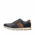Rieker Men's shoes | Style B0501 Casual Lace-up with zip Blue