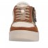 Remonte Women's shoes | Style D0J01 Athletic Lace-up with zip Brown Combination