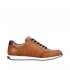 Rieker Men's shoes | Style 11903 Casual Lace-up with zip Brown