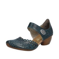 Rieker Women's shoes | Style 43753 Dress Open Shank Blue