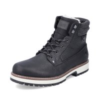 Rieker Leather Men's boots | F8301 Ankle Boots Flip Grip Black