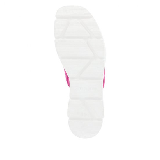 Rieker EVOLUTION Women's sandals | Style W1551 Casual Mule Pink - Click Image to Close
