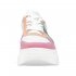 Rieker Women's shoes | Style M7814 Athletic Lace-up White Combination