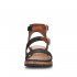 Remonte Women's sandals | Style D3052 Casual Sandal Black Combination