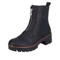 Rieker Synthetic Material Women's mid height boots| X5754 Mid-height Boots Black