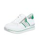 Remonte Women's shoes | Style D1318 Athletic Lace-up with zip White