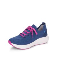 Rieker EVOLUTION Women's shoes | Style 42101 Athletic Slip-on Blue