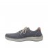Rieker Men's shoes | Style 03030 Casual Lace-up with zip Blue