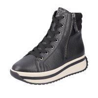Rieker EVOLUTION Leather Women's mid height boots | W0962 Mid-height Boots Black