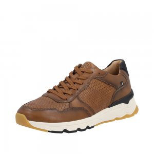 Rieker EVOLUTION Men's shoes | Style U0900 Athletic Lace-up Brown