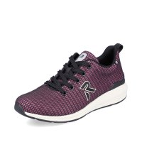 Rieker EVOLUTION Women's shoes | Style 40103 Athletic Lace-up Red Combination