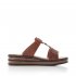 Rieker Women's sandals | Style 629K9 Casual Mule Brown