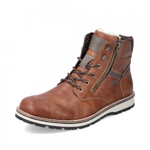 Rieker Synthetic Material Men's Boots| 38425-54 Ankle Boots Brown
