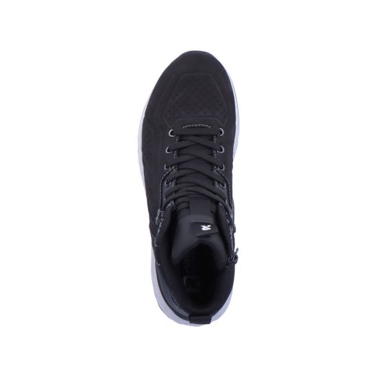 Rieker EVOLUTION Synthetic leather Men's boots| U0161 Ankle Boots Black - Click Image to Close
